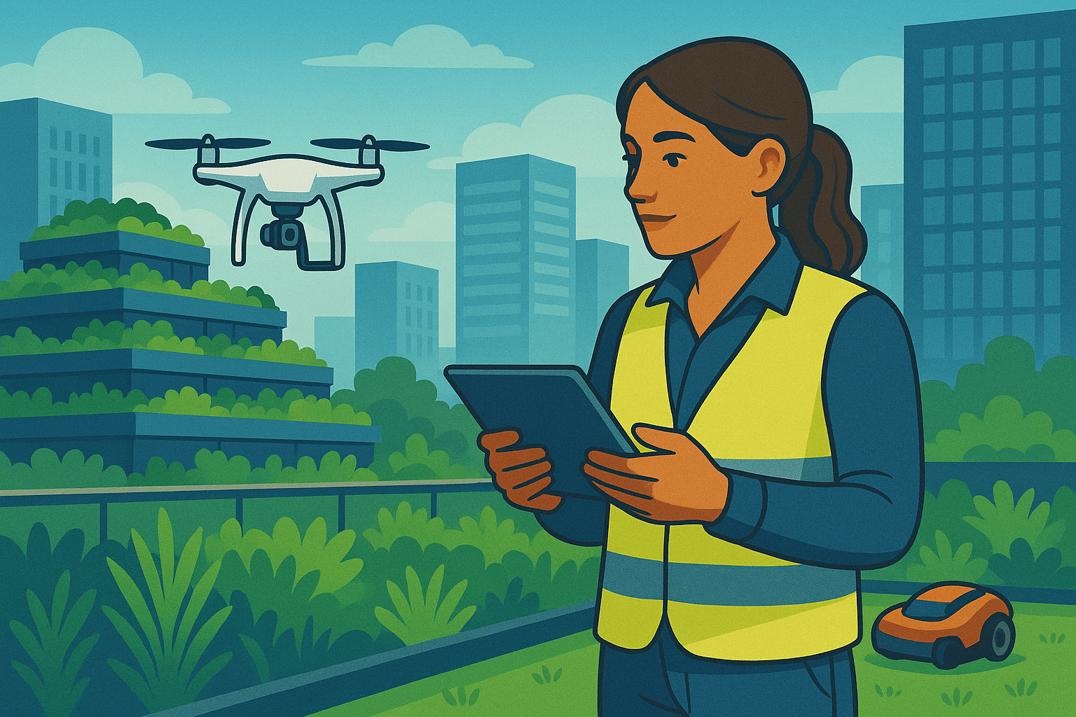 Autonomous Mowing — Efficiency and Precision in the Urban Landscape