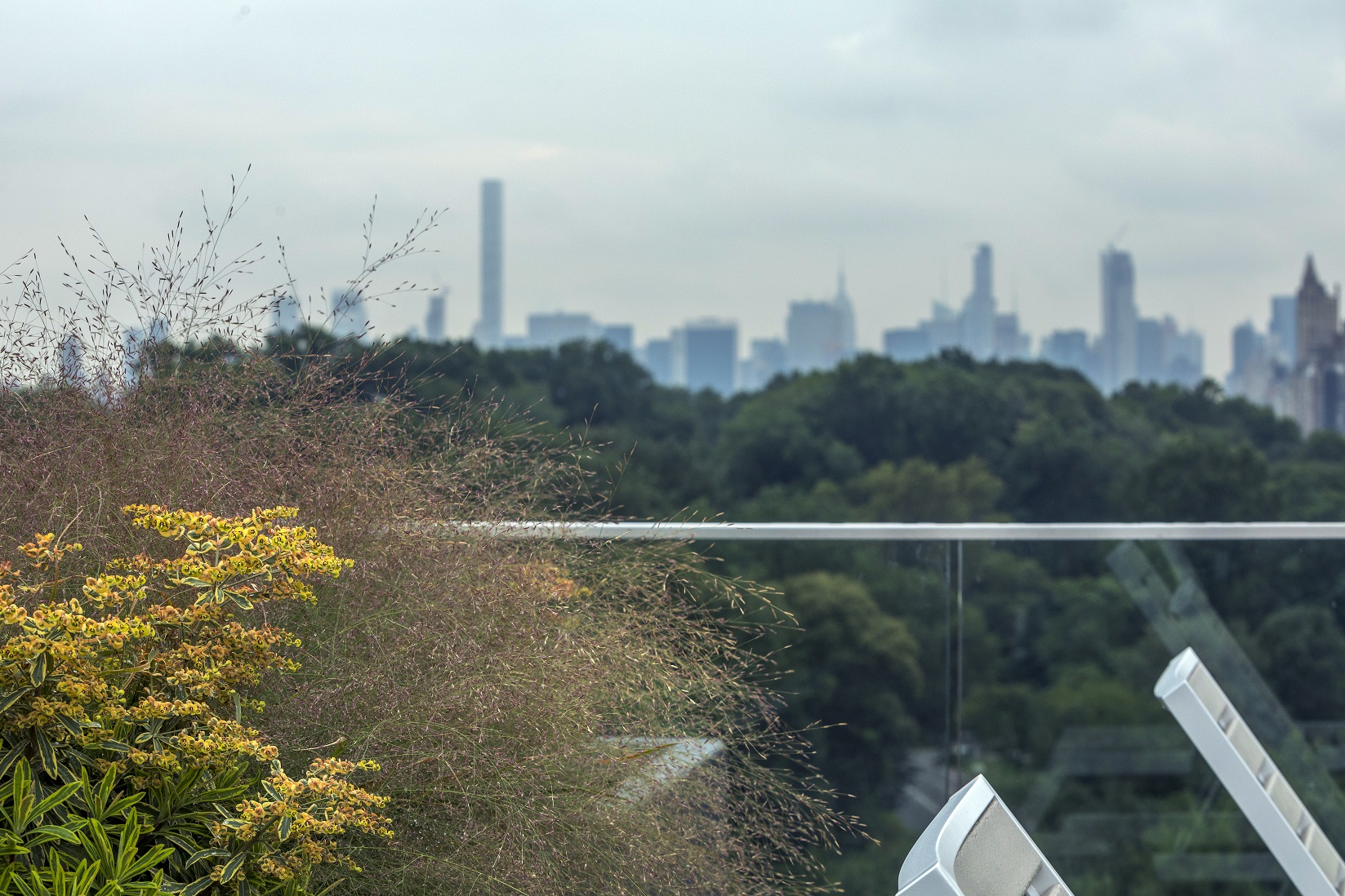 Breathtaking Central Park views are complemented by expertly installed landscape elements, creating a beautiful amenity for the